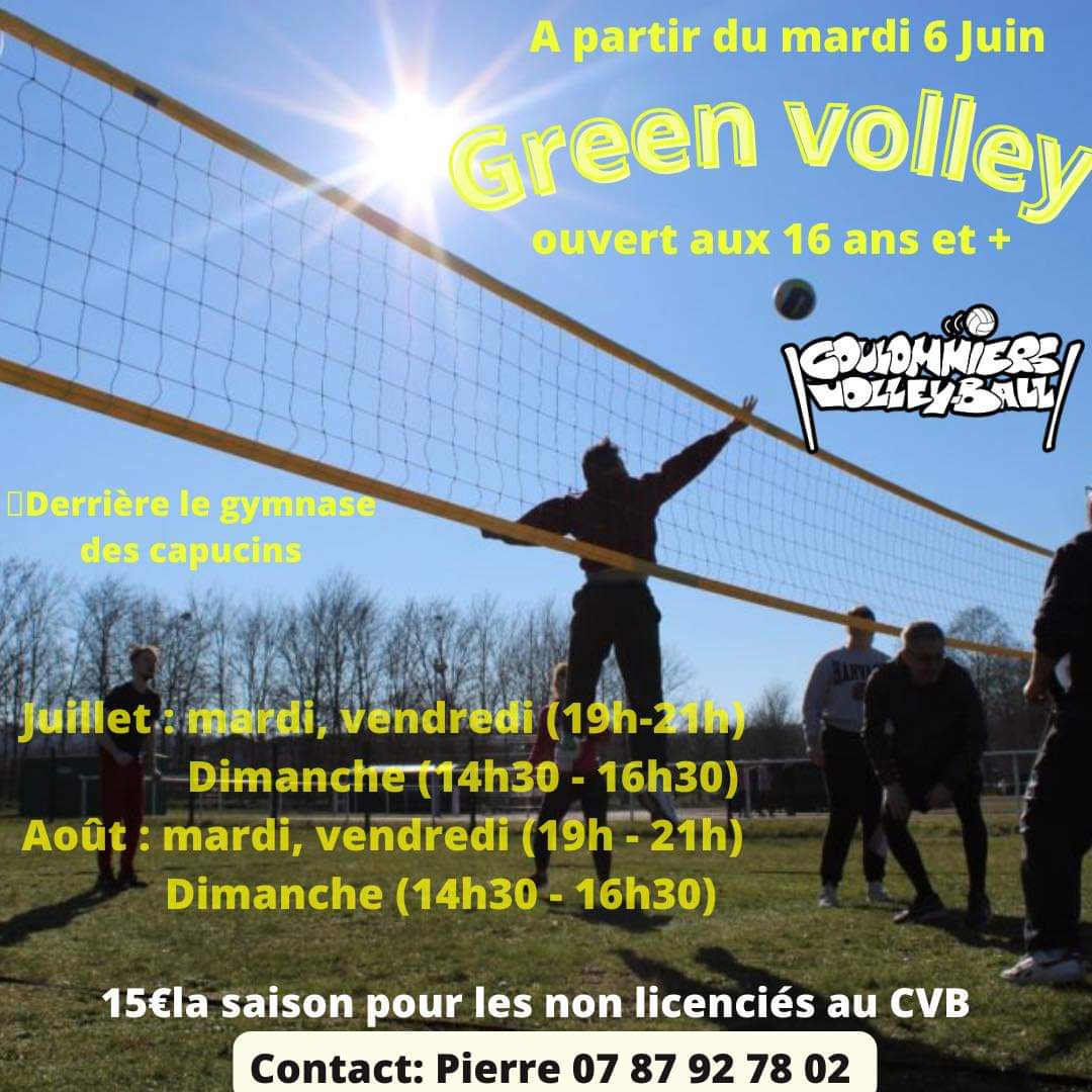 Green Volley au CVB
